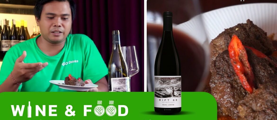 Wine & Food Rendang - Go Drinks Indonesia