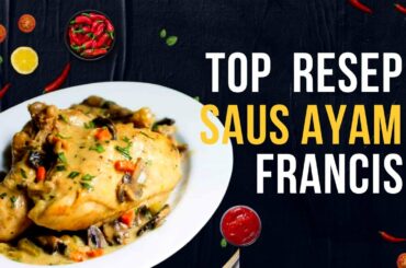 Cooking Recipes French Spicy Chicken with Creamy Sauce ASMR