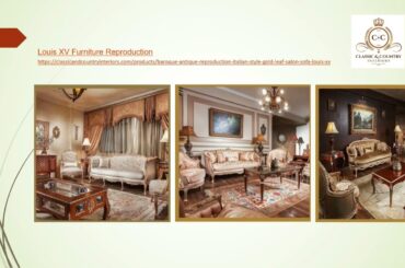 French Louis Style Dining Table