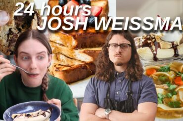 JOSHUA WEISSMAN RECIPES FOR 24 HOURS *incredible food*