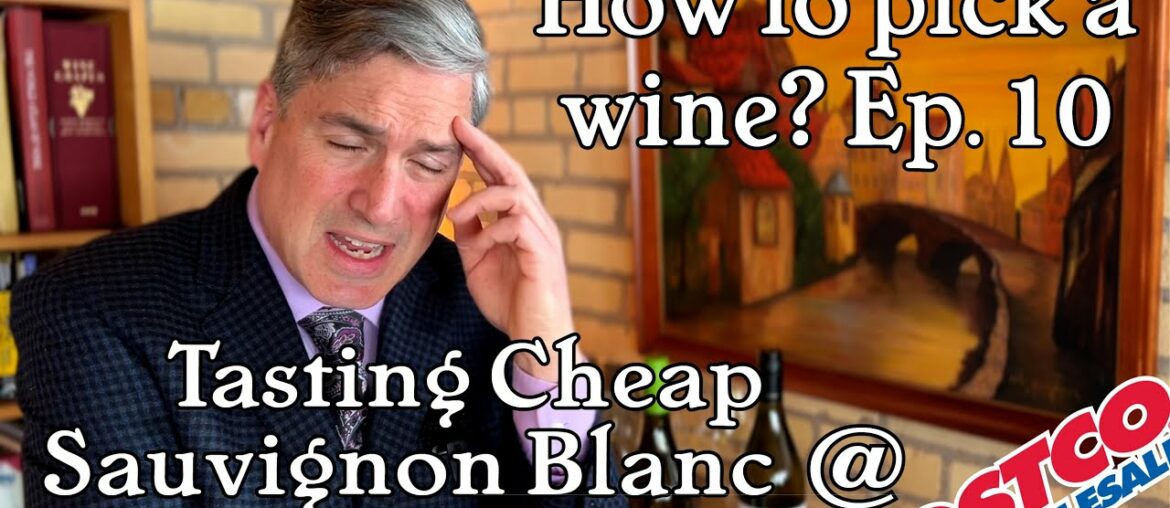 How to pick a Wine? Ep. 10. Tasting Cheap Sauvignon Blanc $6.99 compared to $11.99. Which is better?
