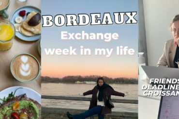 Week in my life as an exchange student in Bordeaux France // last week of business school 2021