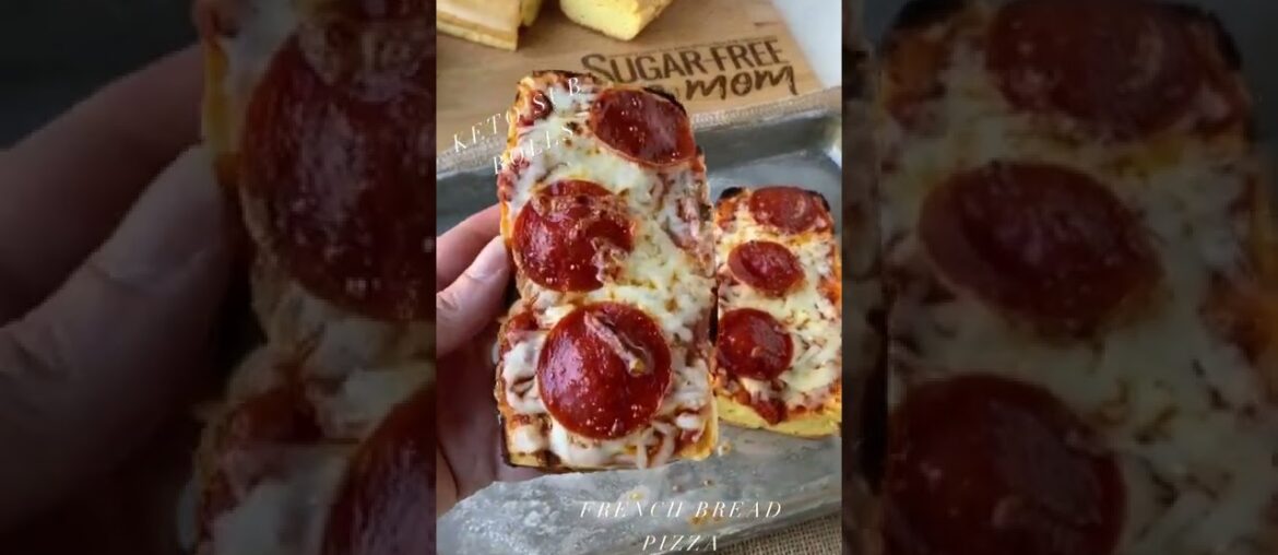 Keto French Bread Pizza https://www.sugarfreemom.com/recipes/low-carb-keto-sub-roll-grinder-hoagie/
