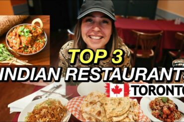 My Top 3 Indian Restaurants In Downtown Toronto| Binge With Peekapoo