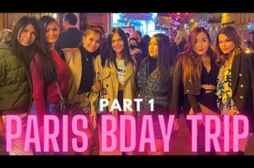 2022 PARIS BDAY TRAVEL PART 1 | AFAM Hunter