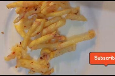 FRENCH FRY MAHA CRUNCHY MAHA SIMPLE RECIPE.