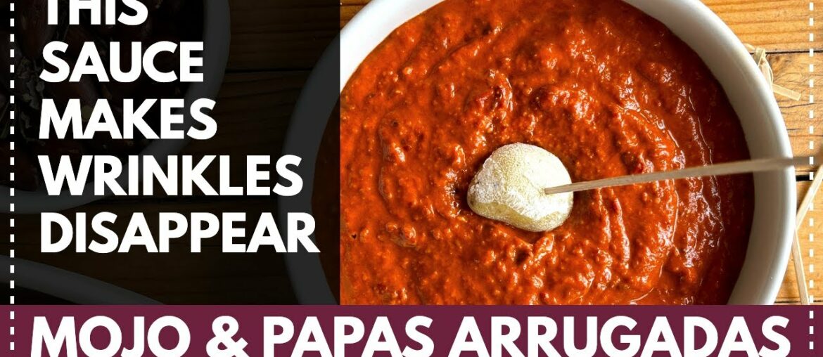 LOOKING FOR SALSA that will KNOCK YOUR SOCKS OFF? CANARY ISLANDS MOJO ROJO with WRINKLED POTATOES! LOOKING FOR SALSA that will KNOCK YOUR SOCKS OFF? CANARY ISLANDS MOJO ROJO with WRINKLED POTATOES!