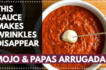 LOOKING FOR SALSA that will KNOCK YOUR SOCKS OFF? CANARY ISLANDS MOJO ROJO with WRINKLED POTATOES!