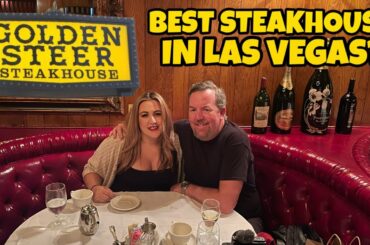 THE BEST STEAKHOUSE IN LAS VEGAS!? Our Epic Date Night at the Historic “Golden Steer” Restaurant