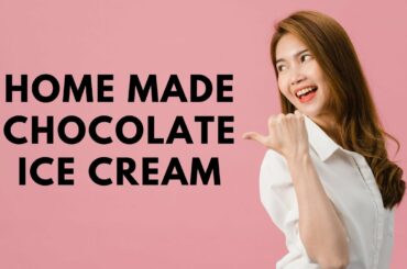 Home Made Chocolate Ice Cream Made By New Zaini Kitchen