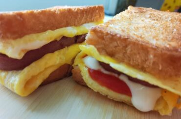 #OnePanEggToast #KoreanEggToast #PMIME  French Toast Omelette | Breakfast Egg Recipes Korean Style