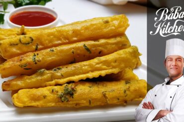 French Fries Pakora Recipe by Baba Kitchen