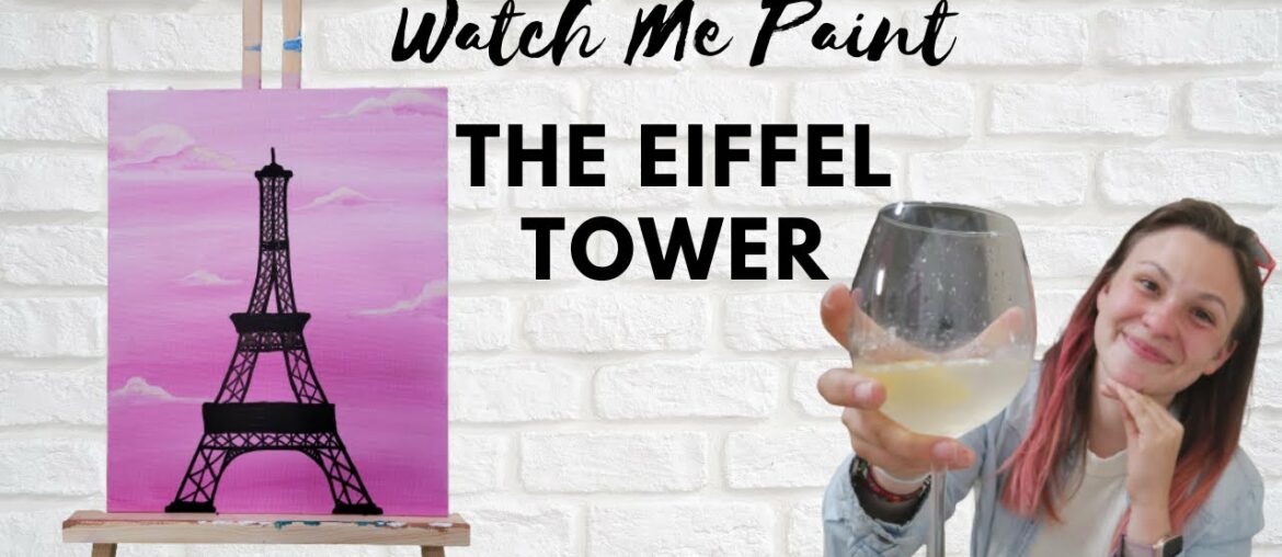 WATCH ME PAINT THE EIFFEL TOWER + French 75 Recipe | Crafting with a Cocktail | Meet Me in Paris WATCH ME PAINT THE EIFFEL TOWER + French 75 Recipe | Crafting with a Cocktail | Meet Me in Paris