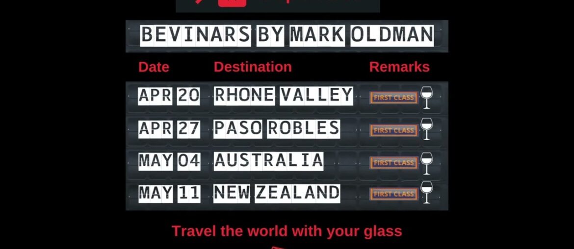 Bevinars Virtual Wine Classes – Retro Airport Departure Board (French version) Bevinars Virtual Wine Classes - Retro Airport Departure Board (French version)