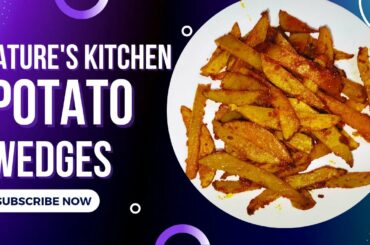 Potato Wedges in OTG|Potato Recipes|French Fries|Potato Recipes without oil|Nature's Kitchen| Potato