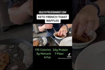 KETO French Toast Waffles | Recipe | HTM