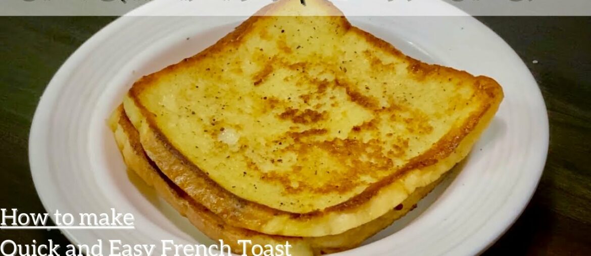Quick and Easy French Toast | Sehri Special | Ramadan Recipes By  Ezma Food Secret