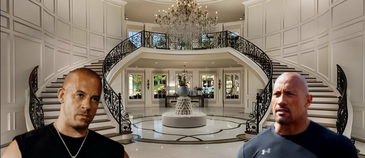Vin Diesel's House VS Dwayne ''The Rock'' Johnson's House