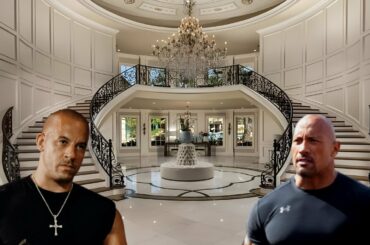 Vin Diesel's House VS Dwayne ''The Rock'' Johnson's House