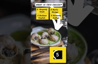 How Well Do You Know French Food? Quiz No. 1 #shorts