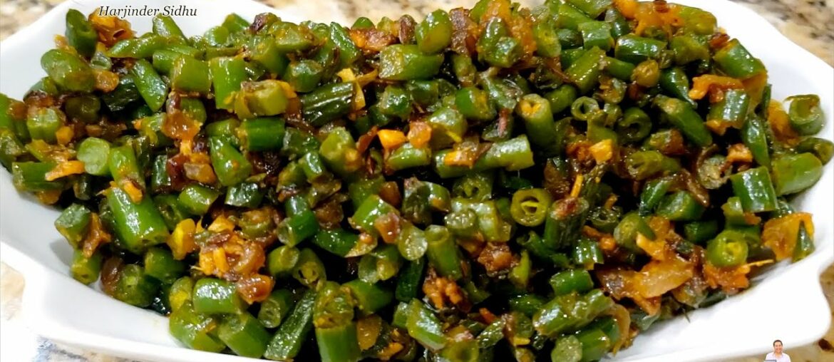 How To Make French Beans Recipe | How To Make Green Beans Sabzi How To Make French Beans Recipe | How To Make Green Beans Sabzi