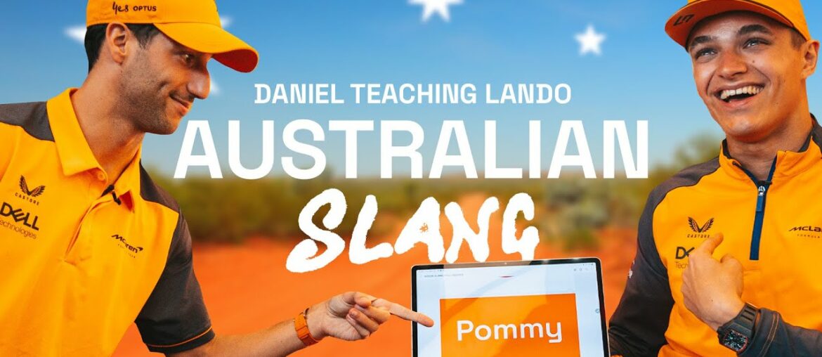 Australian Slang with Lando Norris and Daniel Ricciardo