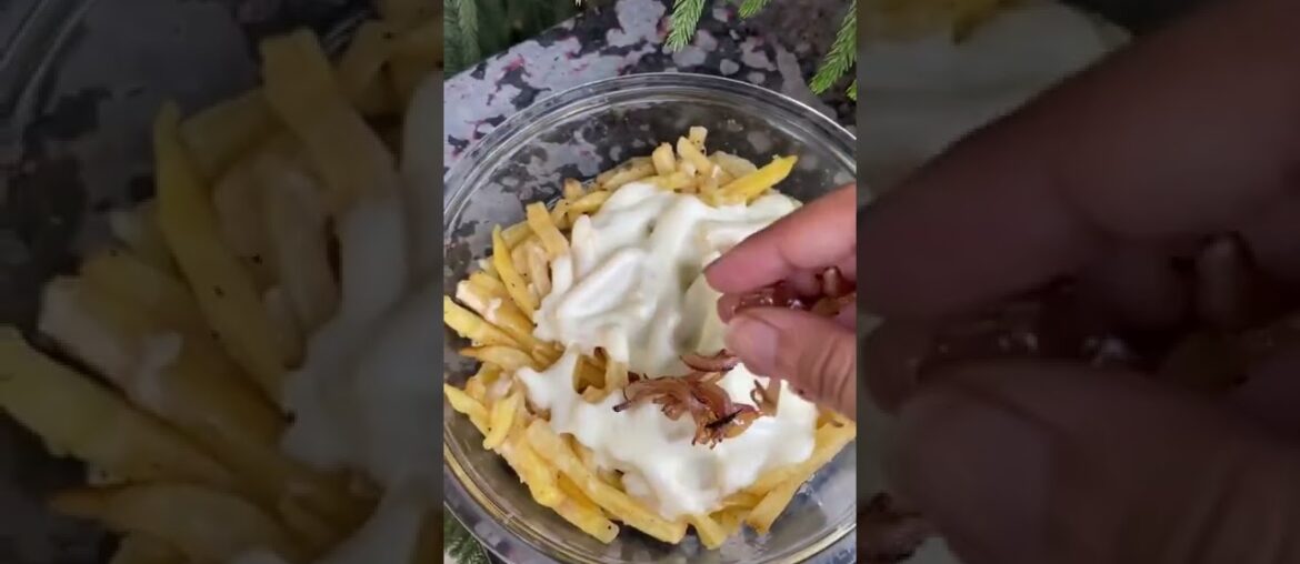 Animal Style French Fries Recipe #ashortaday #shorts
