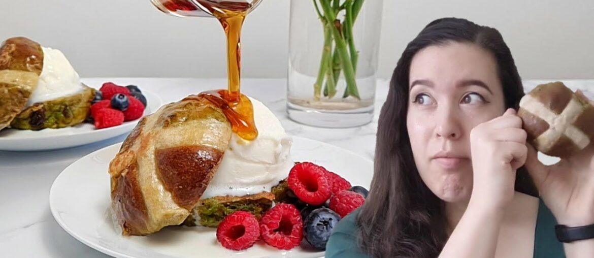 How To Make Hot Cross Bun French Toast Recipe [Leftover Hot Cross Buns Recipe]