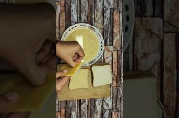 Easy Breakfast Recipe /Eggless French Cheese Toast