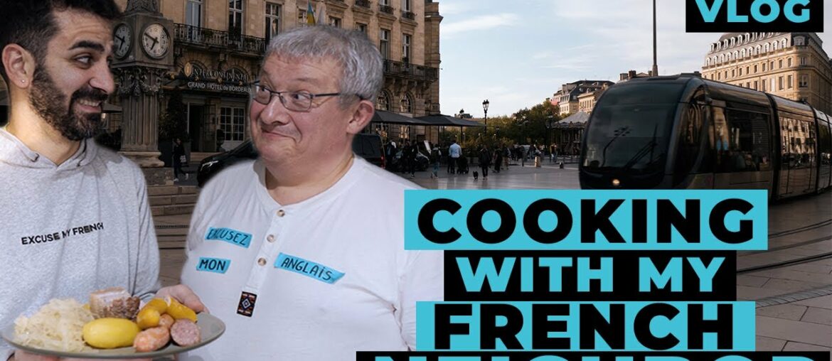 COOKING WITH MY FRENCH NEIGHBOR | EXPAT VLOG