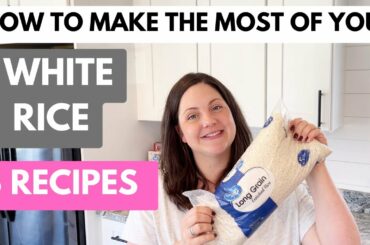 New Rice Recipes | New Ways to Cook Rice | Best White Rice Recipe