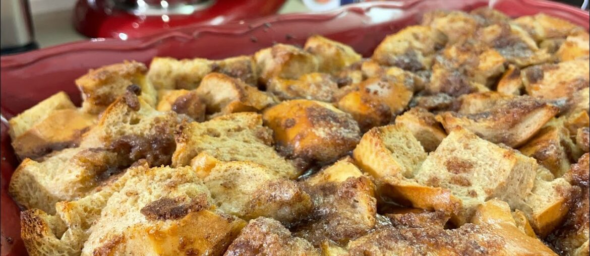 MEET MY NEW CAMERAMAN/OLD SCHOOL FRENCH TOAST CASSEROLE/BIG COUNTRY BREAKFAST OF THE WEEK SEGMENT