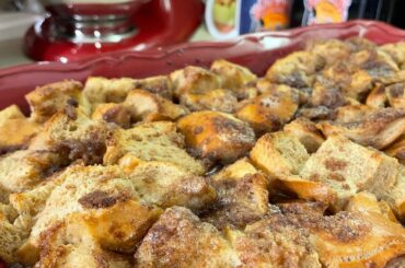 MEET MY NEW CAMERAMAN/OLD SCHOOL FRENCH TOAST CASSEROLE/BIG COUNTRY BREAKFAST OF THE WEEK SEGMENT