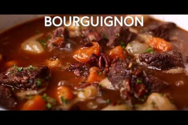 How to make The Incredible Beef Burgundy - French dish