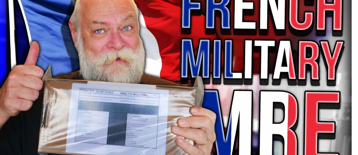 TESTING FRENCH MILITARY MRE (Military Ration)