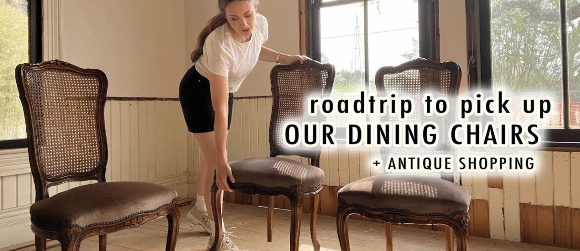 roadtrip for DINING CHAIRS + antique decor shopping | XO, MaCenna Vlogs roadtrip for DINING CHAIRS + antique decor shopping | XO, MaCenna Vlogs