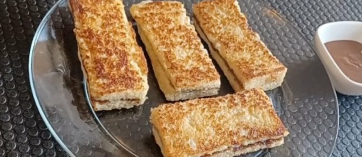Nutella French Toast Sticks | Easy Breakfast Recipe | How To Make French Toast Sticks|Sehri Special Nutella French Toast Sticks | Easy Breakfast Recipe | How To Make French Toast Sticks|Sehri Special