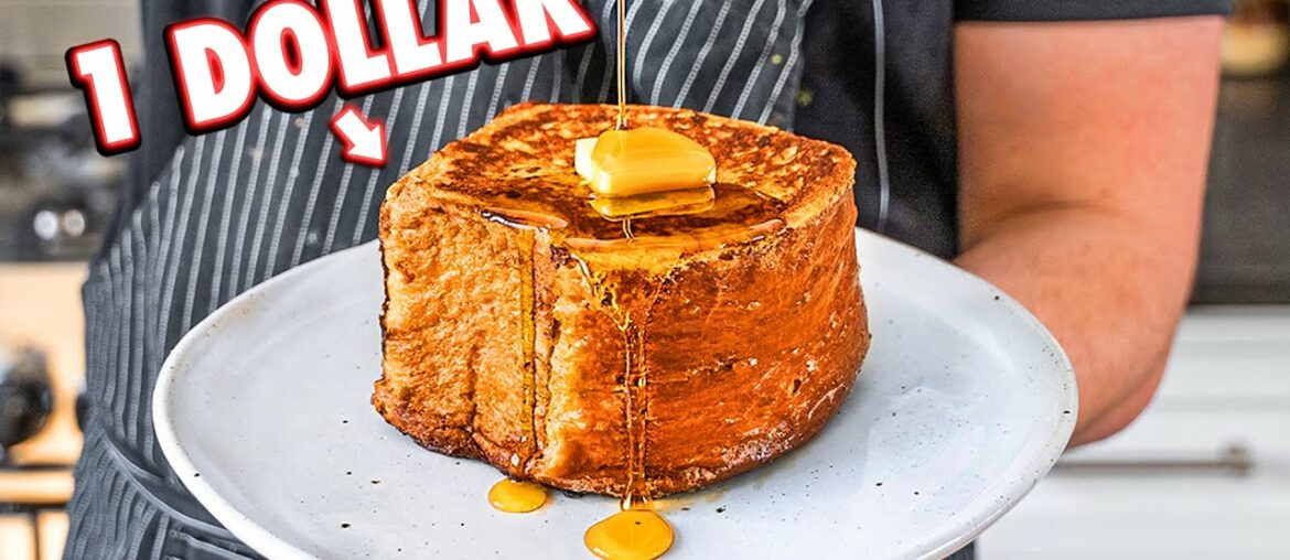 1 Dollar Giant French Toast | But Cheaper
