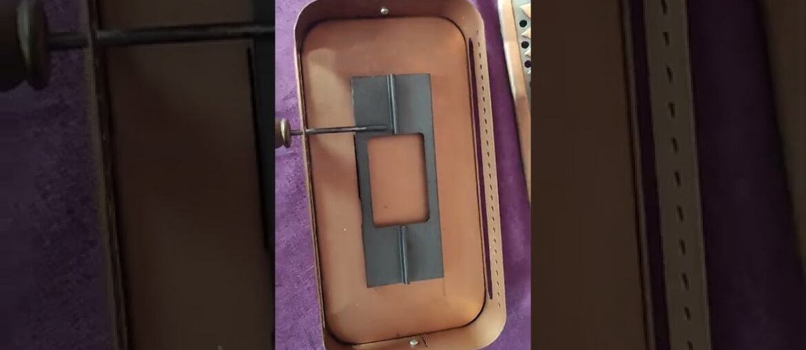 Vintage copper French food warmer