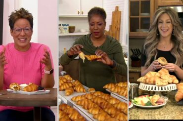 Authentic Gourmet 20, 40, or 60 French Butter Croissants on QVC