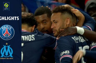 PARIS SAINT-GERMAIN - OLYMPIQUE DE MARSEILLE (2 - 1) - Highlights - (PSG - OM) / 2021-2022