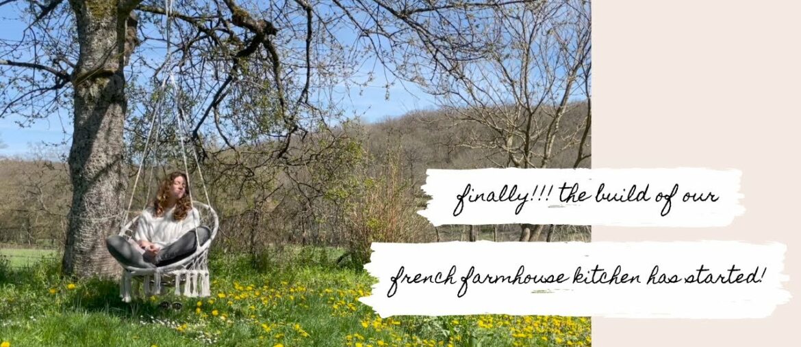 Build of our French farmhouse kitchen has started! Build of our French farmhouse kitchen has started!