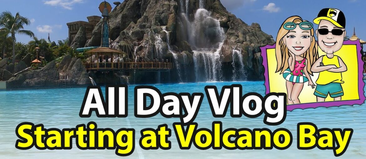 All Day Vlog! Volcano Bay Plus Universal CityWalk with Dinner and a Movie