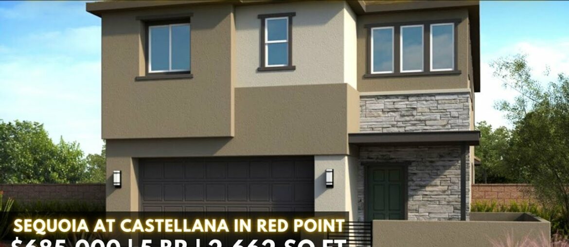 Summerlin New Home Tour | Sequoia at Red Point | 2,662 SQ FT | Two Story | $685,000 Starting | Loft