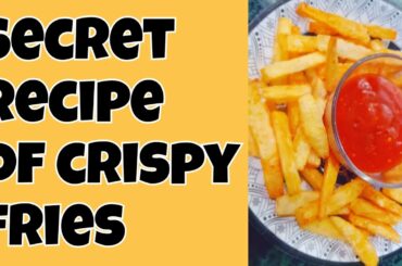 CRISPY FRENCH FRIES / RESTAURANT STYLE FRIES / EASY RECIPE