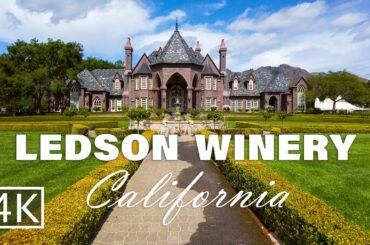 Ledson Winery - Sonoma Valley - California - Walking Tour [4K]