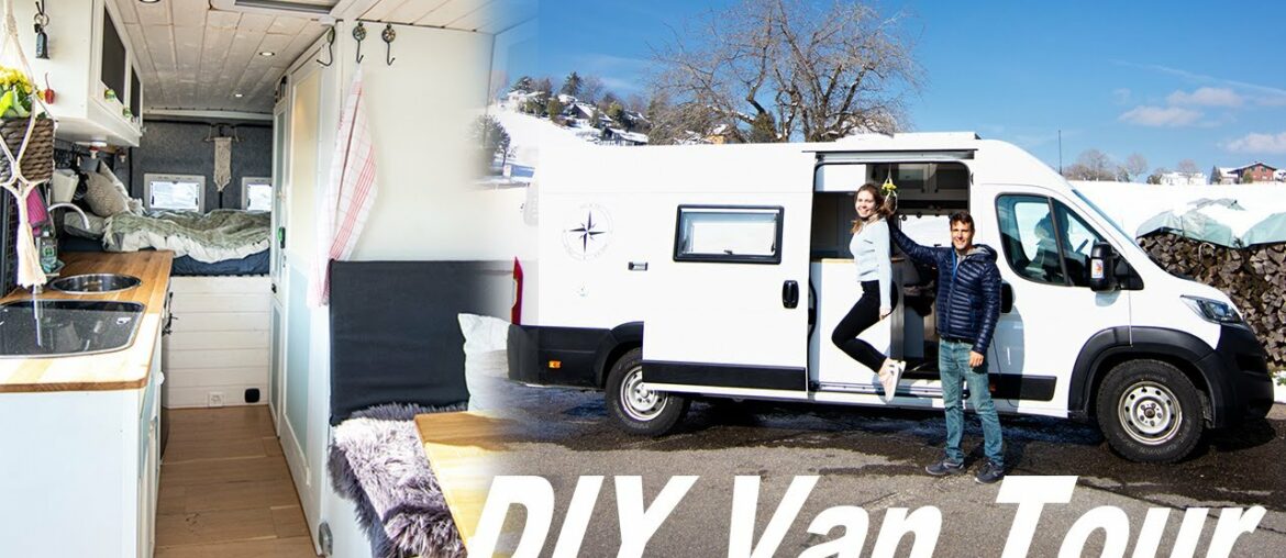 DIY Camper Van With Wine CELLAR – Full Van Tour DIY Camper Van With Wine CELLAR - Full Van Tour