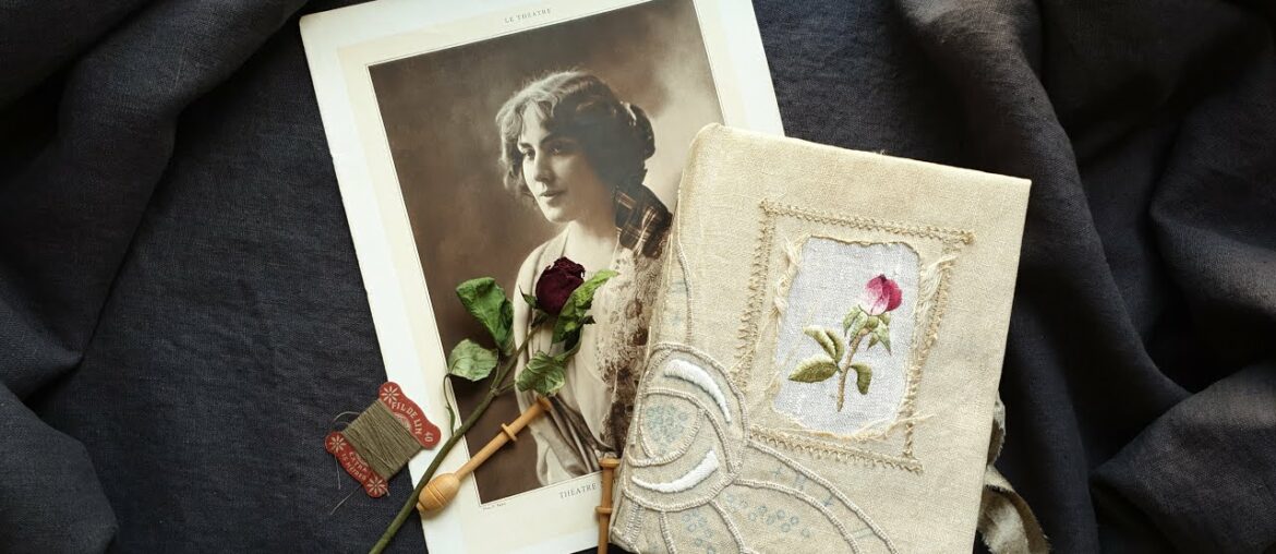 “Roses and linen” junk journal flip-through: Part 2/2 (FOR SALE) “Roses and linen” junk journal flip-through: Part 2/2 (FOR SALE)