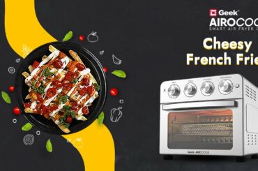 How to make French Fries without oil | Geek AiroCook | Air Fryer recipes