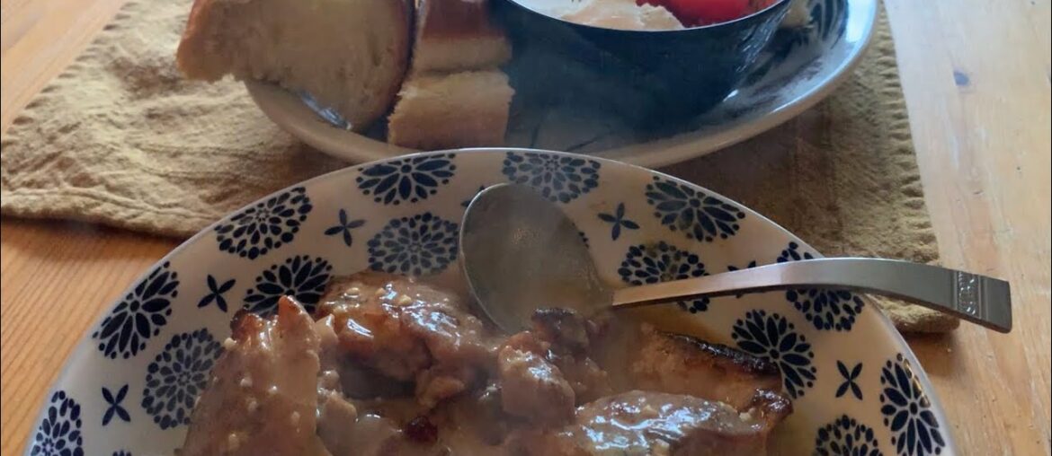 Chicken in wine #recipe